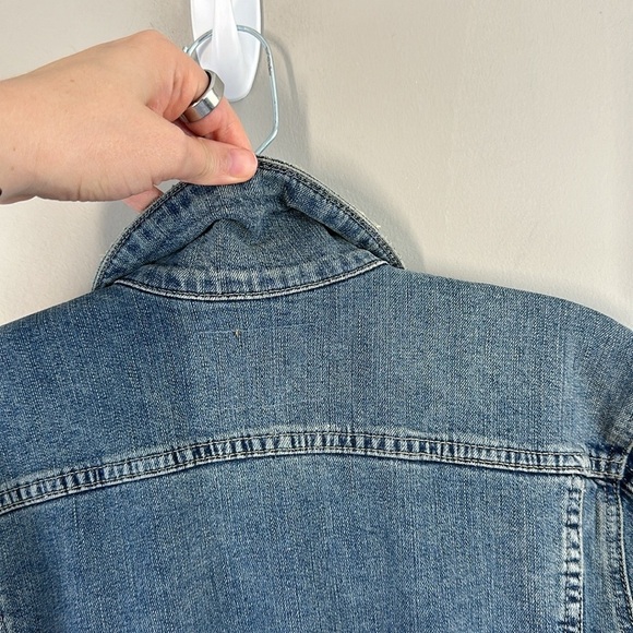 Lucky Brand The Tomboy Trucker Jacket Size L - Picture 9 of 16